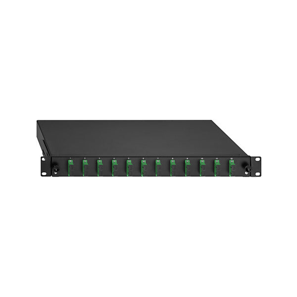 Rutenbeck BasicLine Spleissbox 24xSC-D OS2 APC grün 2280309240